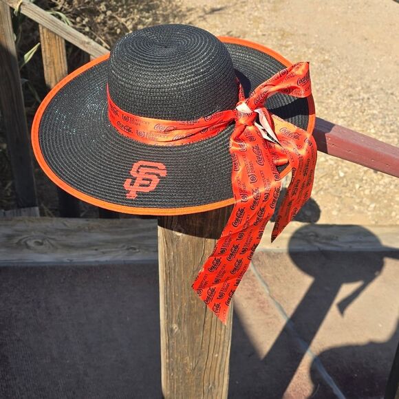 Coca Cola Kentucky Derby Hat Wide Brim Hat with coca cola logo - Picture 4 of 11